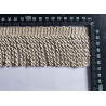 Thick bullion fringe - 60mm - beigecolor, the trim with the ruler