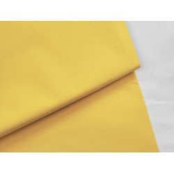 medium-weight cotton fabric - yellow- the fabric with the fold, placed across the frame