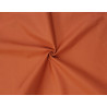 medium-weight cotton fabric - dark orange - the fabric with the twist in the center