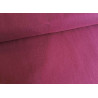 medium-weight cotton fabric - burgundy - the fabric with the fold, placed across the frame