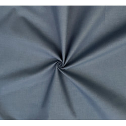 medium-weight cotton fabric - dark petrol blue color, the fabric with the twist, placed across the frame