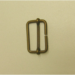 metal slider  -35mm - antique brass