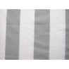 grey&white stripes 80mm/80mm- medium-weight cotton fabric