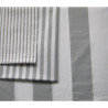 grey&white stripes 80mm/80mm- medium-weight cotton fabric