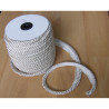 Flanged rope  piping - cream