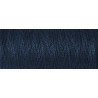 Sewing machine thread - Dark navy denim color - 200m spool, placed on a white background