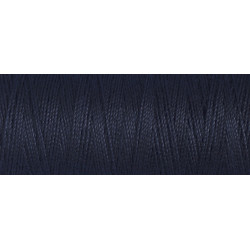 Sewing machine thread - Dark navy color - 200m spool, placed on a white background