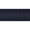 Sewing machine thread - Dark navy color - 200m spool, placed on a white background