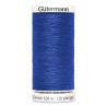 Sewing machine thread -   Royal Blue color - 200m spool, placed on a white background