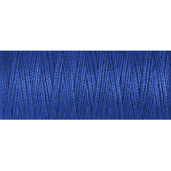 Sewing machine thread - Royal Blue color - 200m spool, placed on a white background