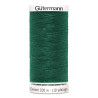 Sewing machine thread -   Dark green color - 200m spool, placed on a white background