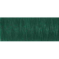 Sewing machine thread - 
Dark green color - 200m spool, placed on a white background