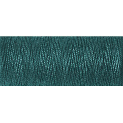 Sewing machine thread - 
Dark sea green color - 200m spool, placed on a white background