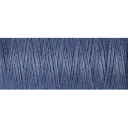 Sewing machine thread - 
Denim blue color - 200m spool, placed on a white background