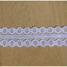 Lace ribbon - white 25mm