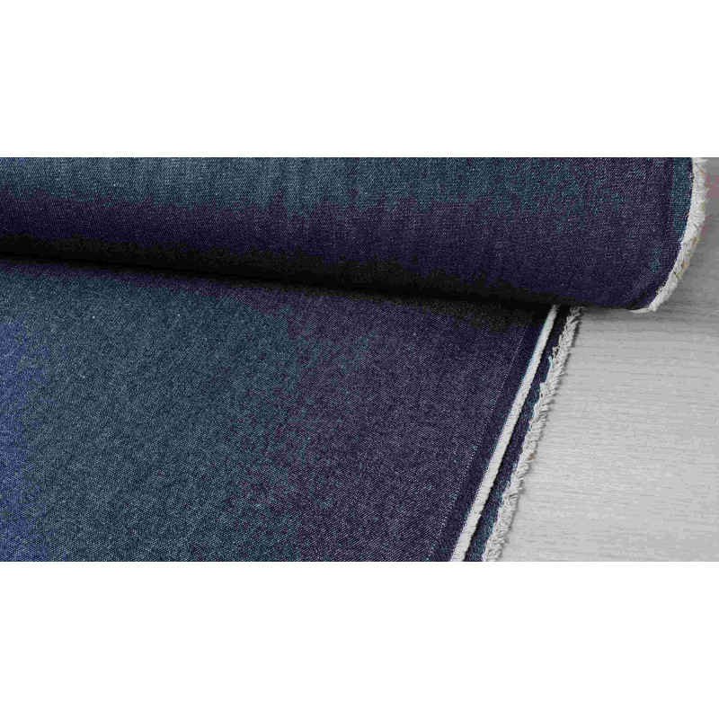 denim fabric (100% cotton) - dark indigo 7.5oz