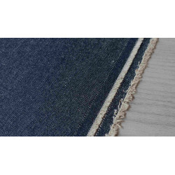 denim fabric (100% cotton) - dark indigo 7.5oz