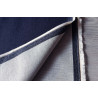 stretch cotton denim fabric  - dark indigo 7.5oz