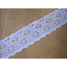 Lace ribbon - white 40mm