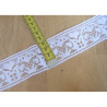 Lace ribbon - white 42mm