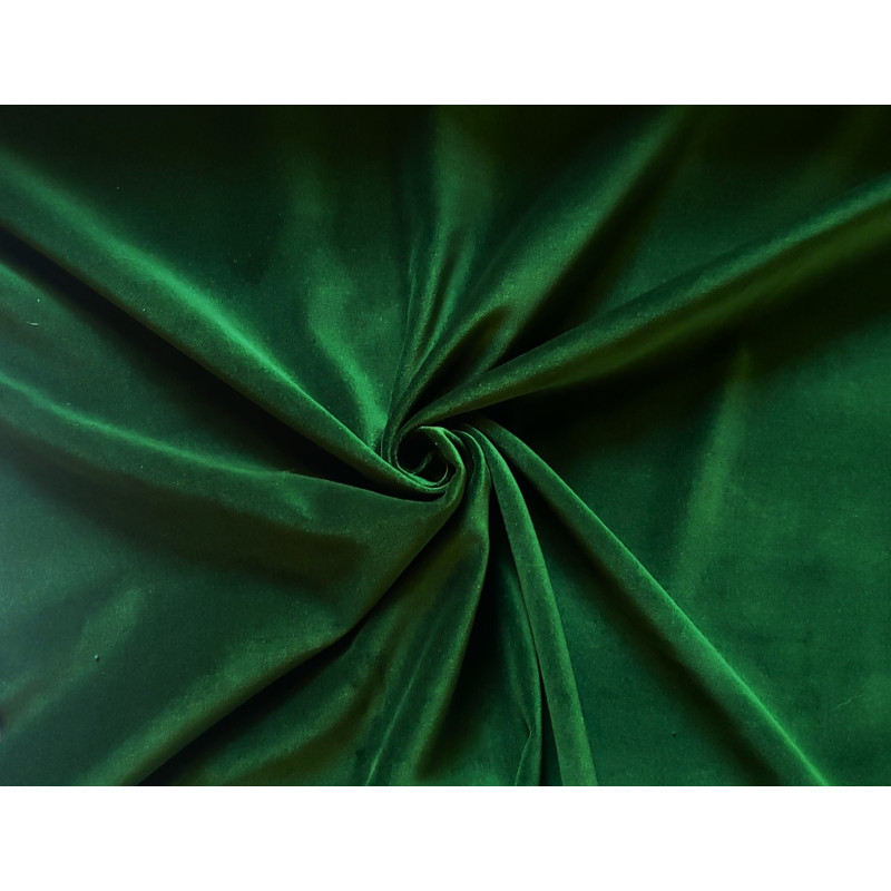 Soft velvet fabric - Bottle green color 100% cotton, the capture with the twist Soft velvet fabric - Bottle green color 100% cotton, the capture with the twist
