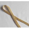 Multicolor gimp trim 18mm - gold&brown, on the white background