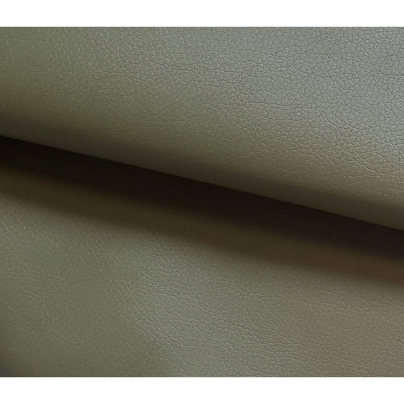 Self-Adhesive Faux leather fabric - olive colour