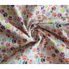 Mini Dog's paws - Light Beige - Water resistant canvas fabric