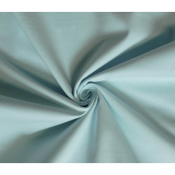 medium-weight cotton fabric - Aqua color, the fabric with the twist, placed across the frame