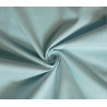 medium-weight cotton fabric - Aqua color, the fabric with the twist, placed across the frame