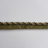 Two-tone upholstery piping cord - olive&beige - size 7