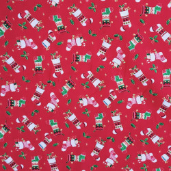 Christmas stockings - cotton fabric