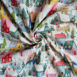 christmas wonderland - cotton fabric