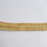 Short cotton fringe 3cm - Light ochre