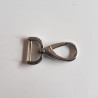 Swivel hook - metal - silver 20mm