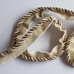 Two-tone upholstery piping cord