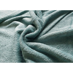 Bamboo terry towelling fabric- teal