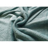Bamboo terry towelling fabric- teal