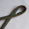 Cotton flanged rope  piping cord 6mm - Olive