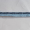 Cotton flanged rope  piping cord 6mm -  Denim Blue
