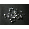  professional metal end stop - silver size 5