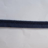 Cotton flanged rope  piping cord 6mm - Navy