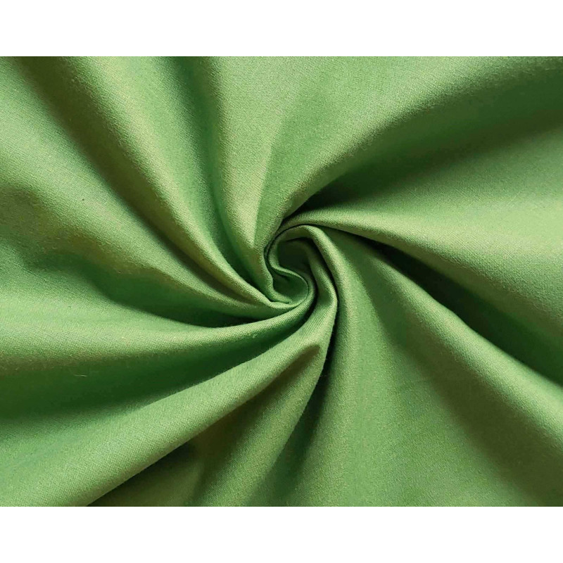 medium-weight cotton fabric - grass green