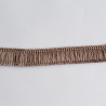 Short cotton fringe 3cm - Dark Beige