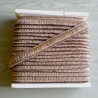 Short cotton fringe 3cm- Dark Beige