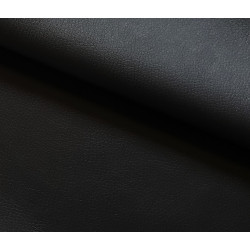 Self-Adhesive Faux leather fabric - Black colour