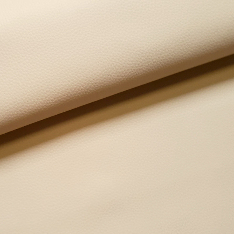 Self-Adhesive Faux leather fabric - light beige colour
