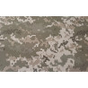 Soft shell fabric - military pixels camouflage, full view for the fabric design