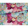 Watercolour Hydrangeas  - water-resistant  canvas fabric, photo with the fold