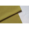 Soft Upholstery velvet - Golden olive color, placed on a white background with the fold
